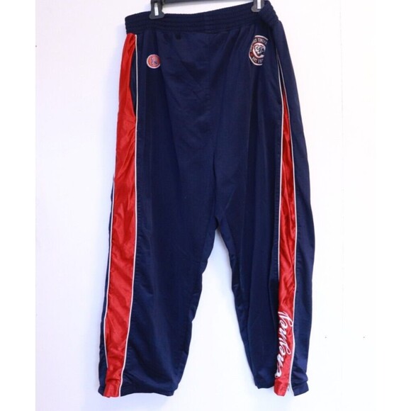 Cheyney University Sweatpants Mens XL Blue Red Wolves HBCU‎ Y2K Vintage College - Picture 1 of 9